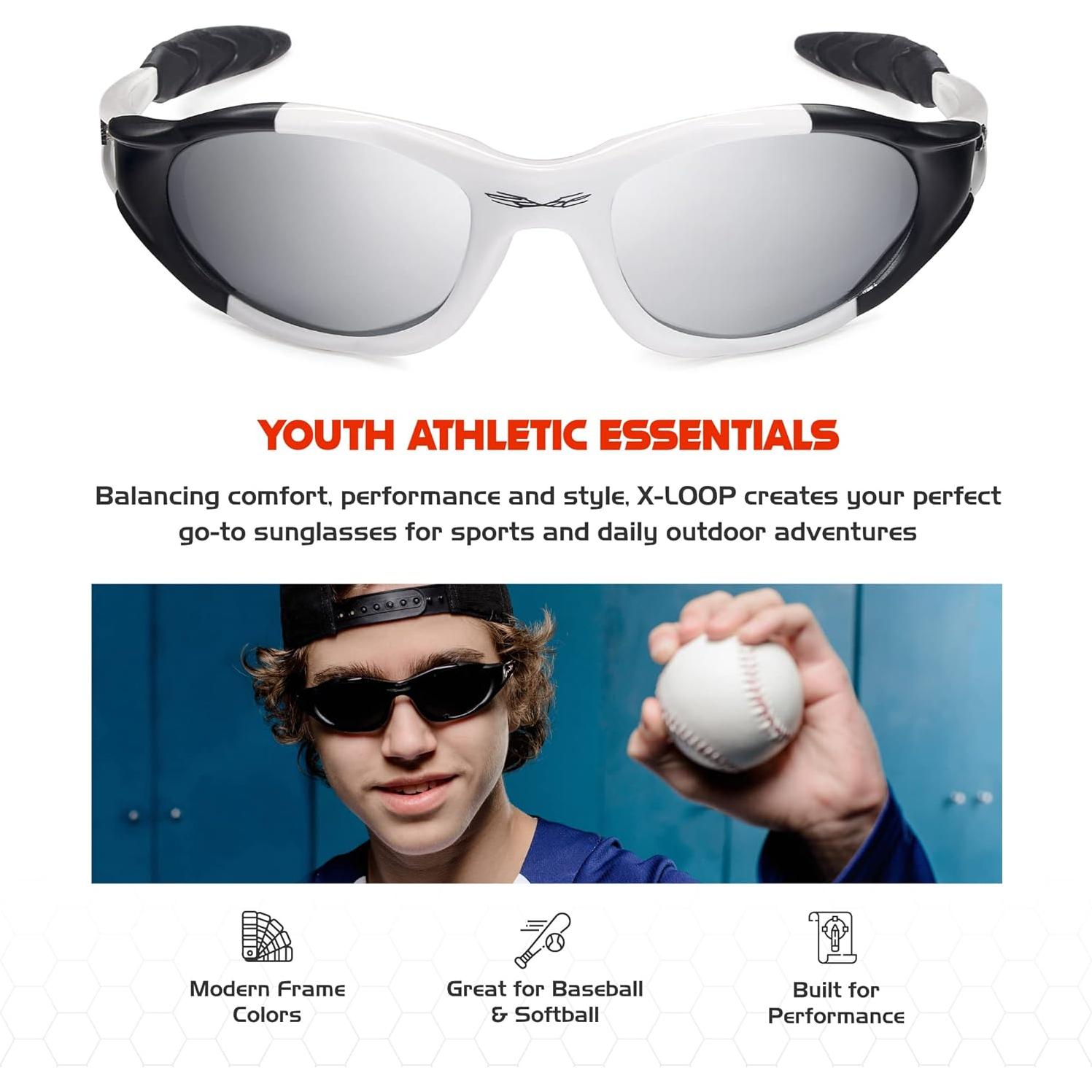 Gafas de sol polarizadas X LOOP para niños 8-16 años UV400