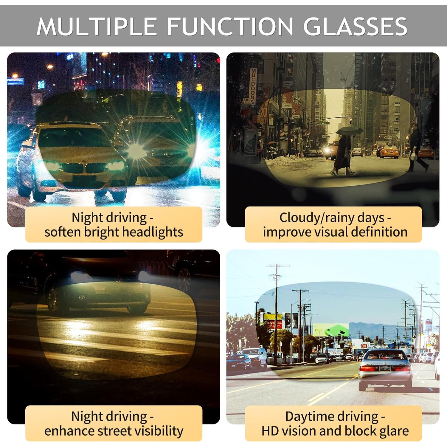 Gafas de sol polarizadas SUNGAIT para conducción y noche