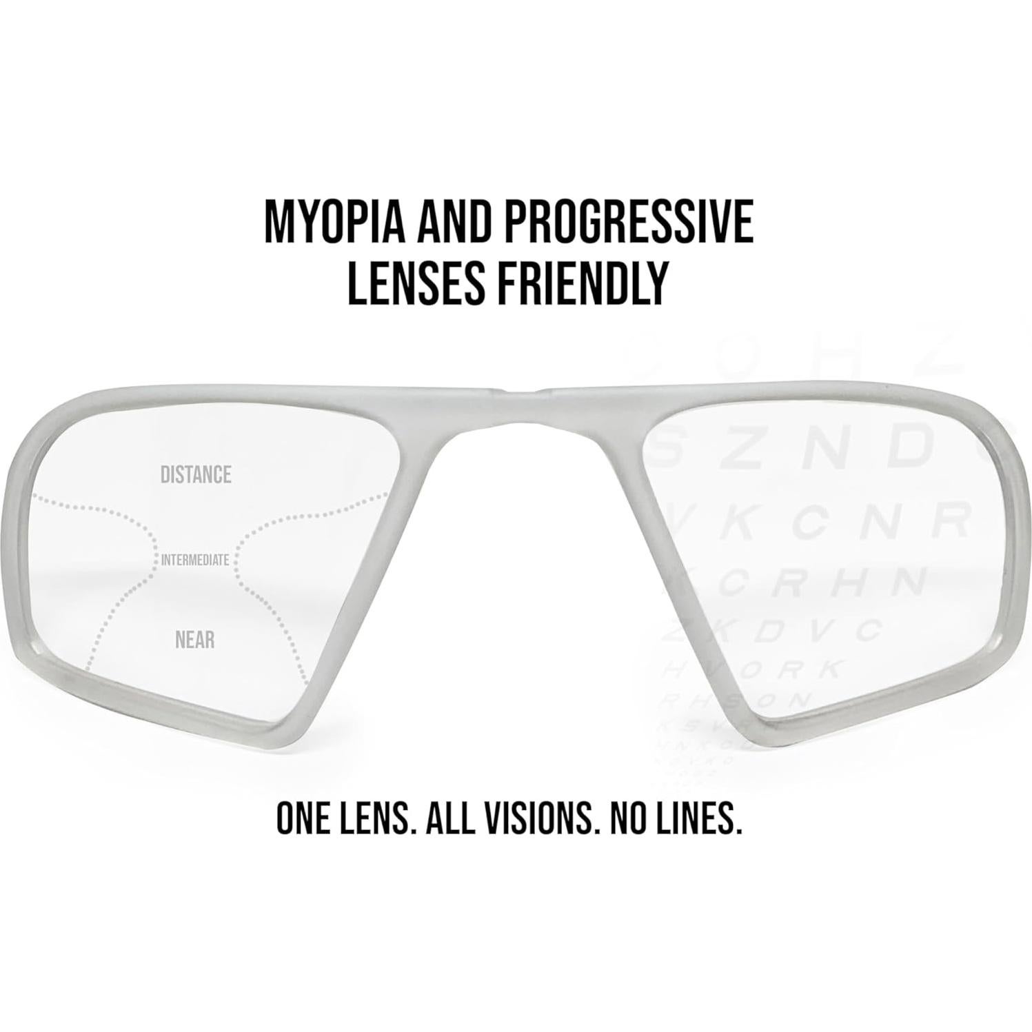 Gafas de Ciclismo Bertoni Gemini Antivaho Unisex