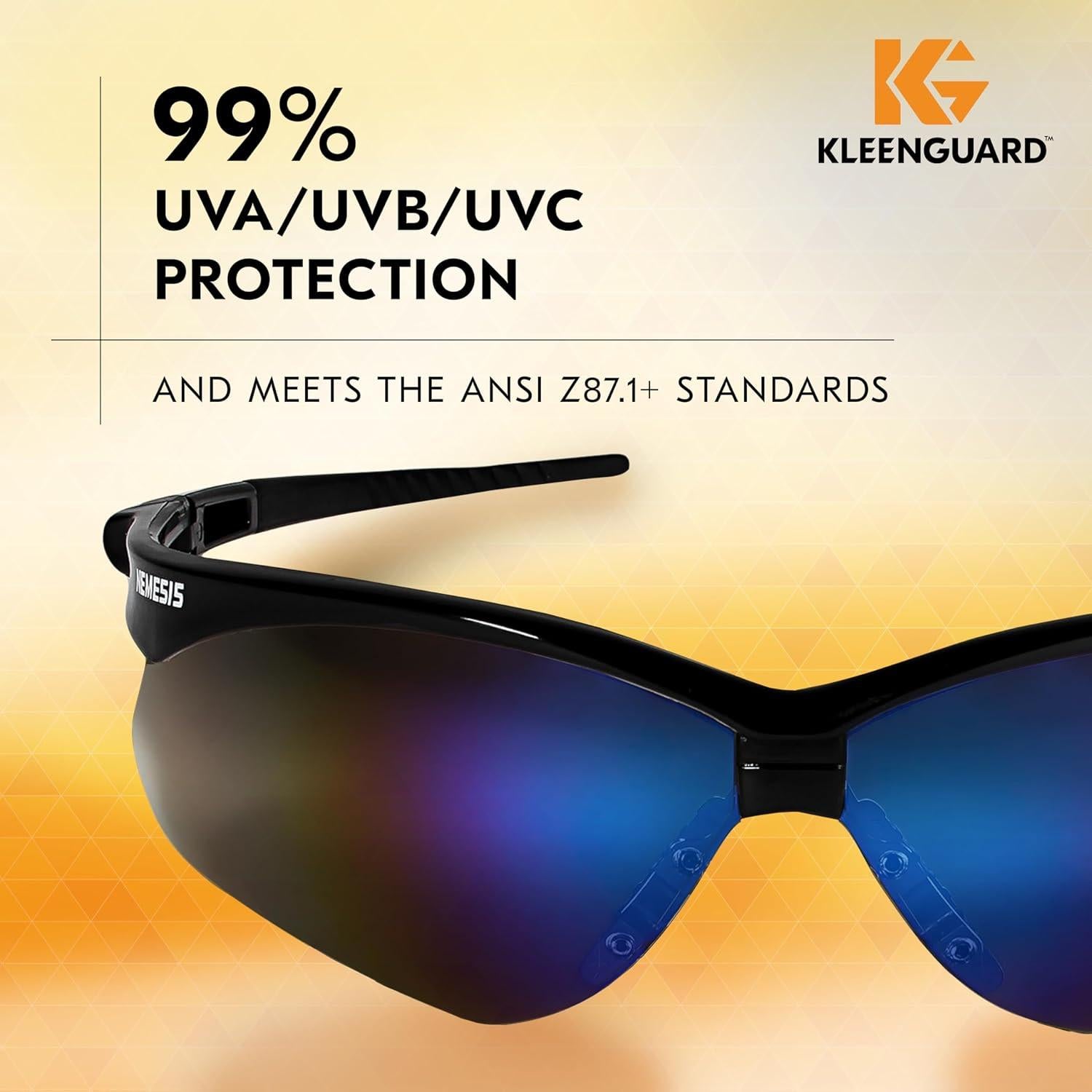 Gafas de Seguridad KleenGuard V30 Nemesis - 12 Pares