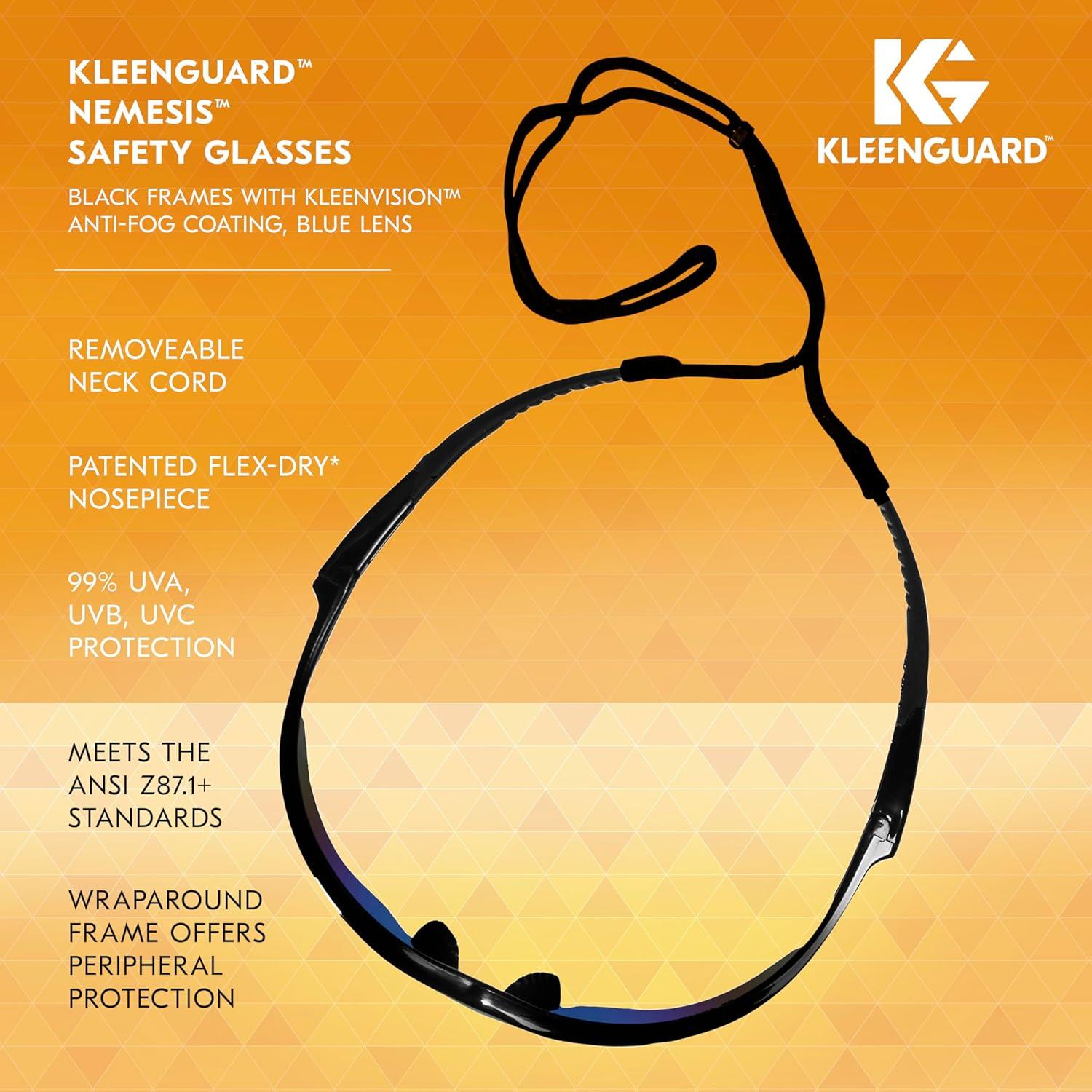 Gafas de Seguridad KleenGuard V30 Nemesis - 12 Pares