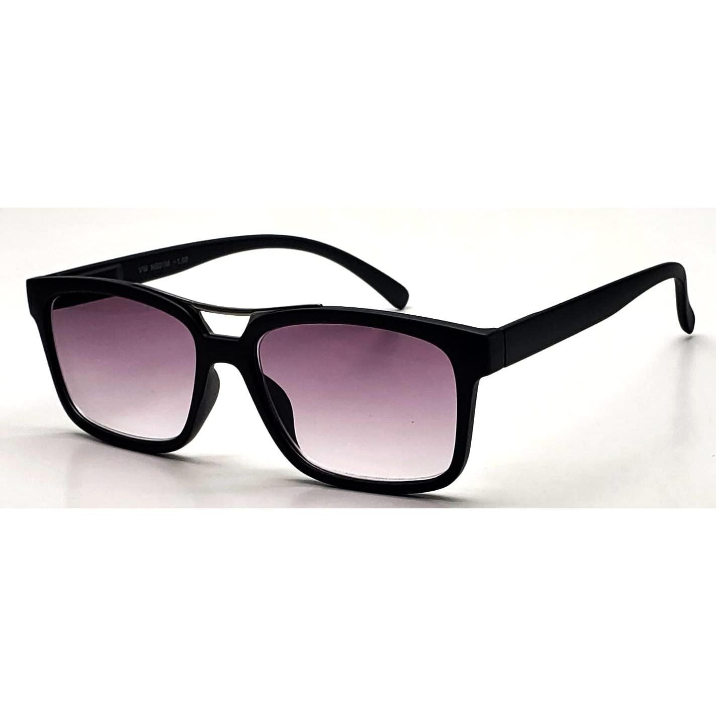 Gafas de miopía -2.50 Unisex 2 pares Rectangulares