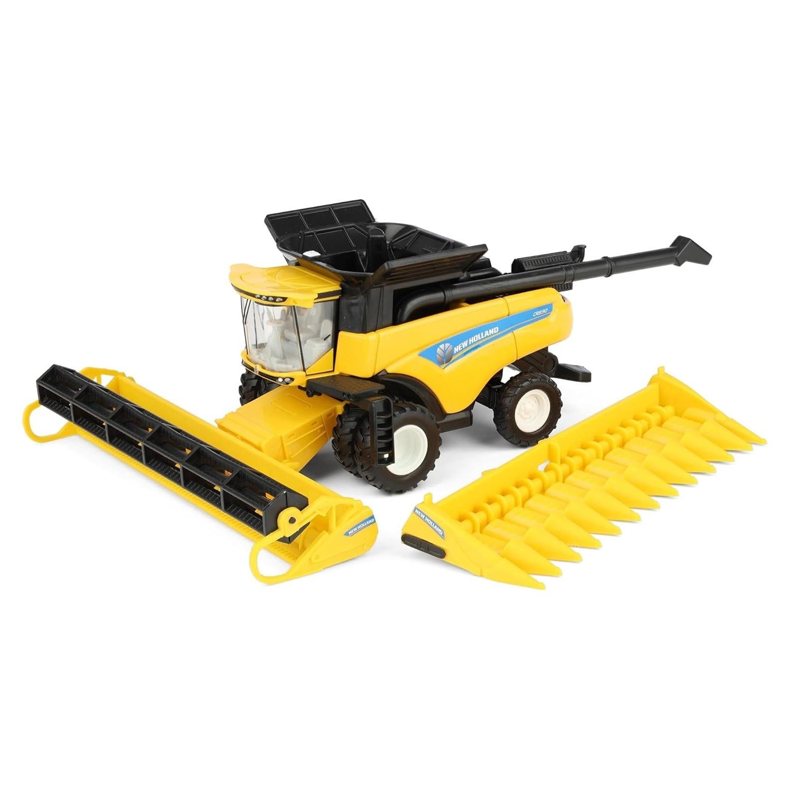Cosechadora ERTL 1/64 Nueva Holanda CR8.90 con Encabezados