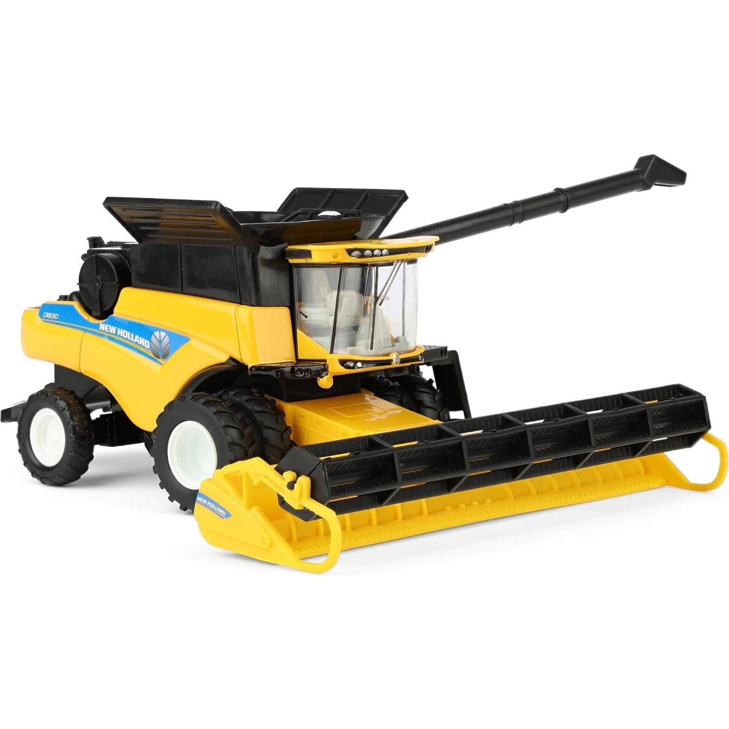 Cosechadora ERTL 1/64 Nueva Holanda CR8.90 con Encabezados