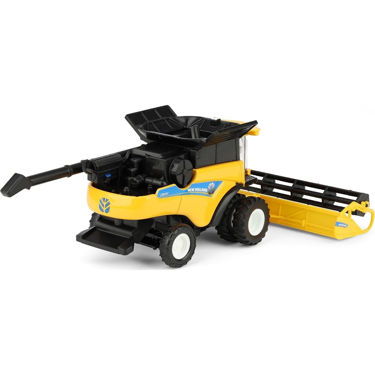 Cosechadora ERTL 1/64 Nueva Holanda CR8.90 con Encabezados