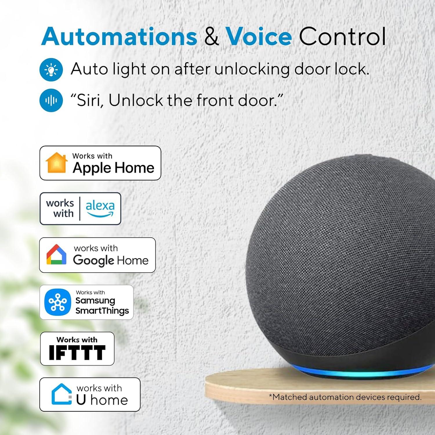 Cerradura Inteligente ULTRALOQ Bolt con Huella Dactilar