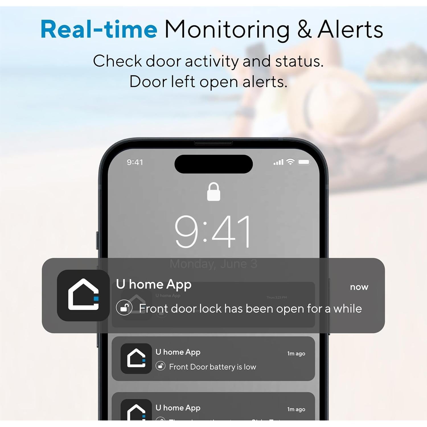 Cerradura Inteligente ULTRALOQ Bolt con Huella Dactilar