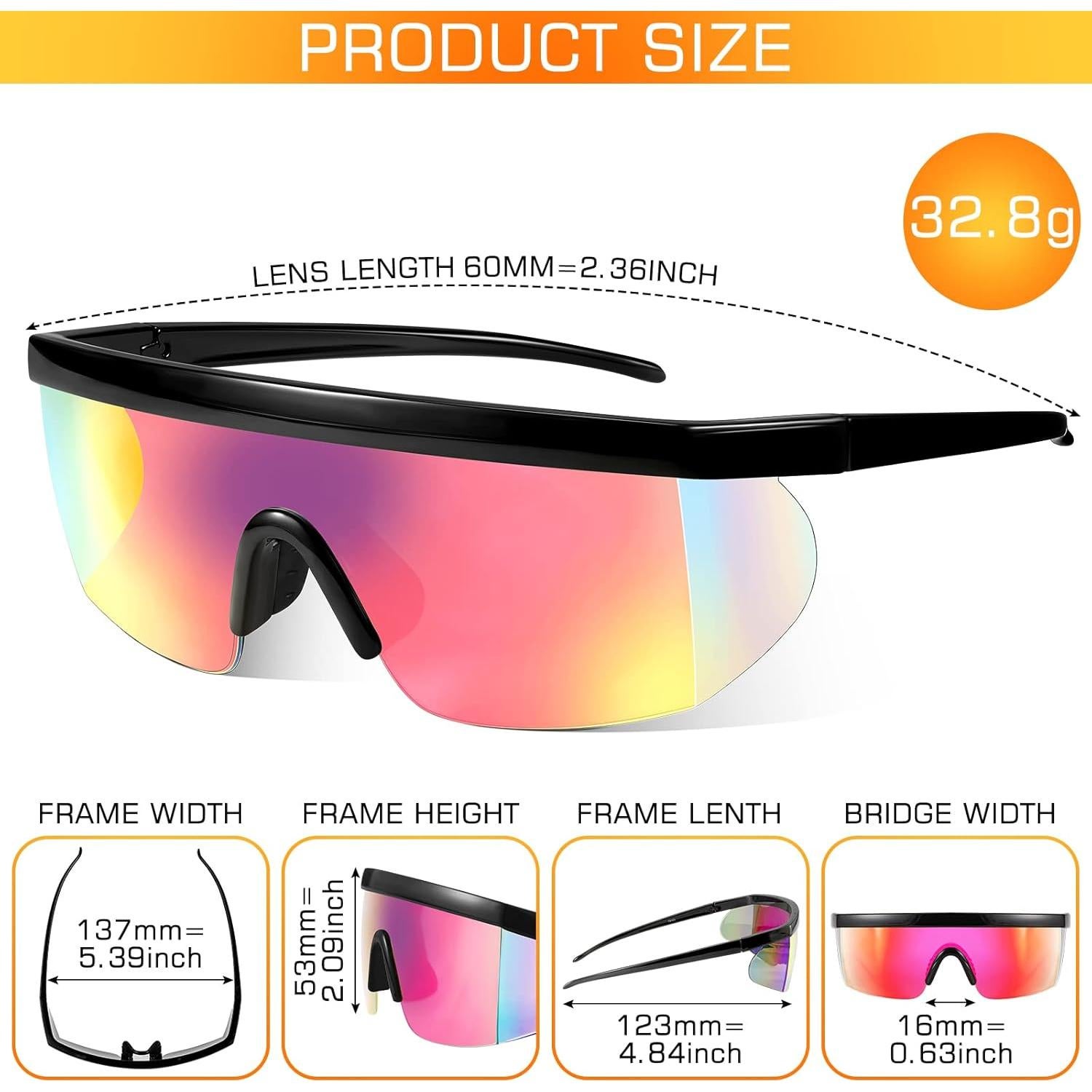 3 Pares de Gafas de Sol Deportivas Sherr UV Polarizadas