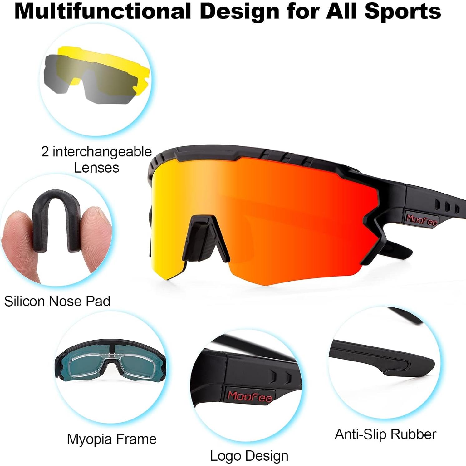 Gafas de Ciclismo Moofee MF006 Polarizadas UV400