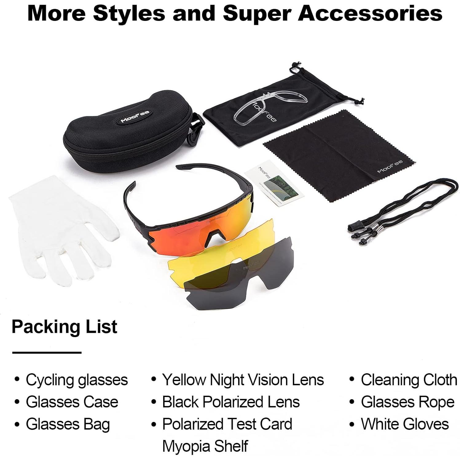 Gafas de Ciclismo Moofee MF006 Polarizadas UV400