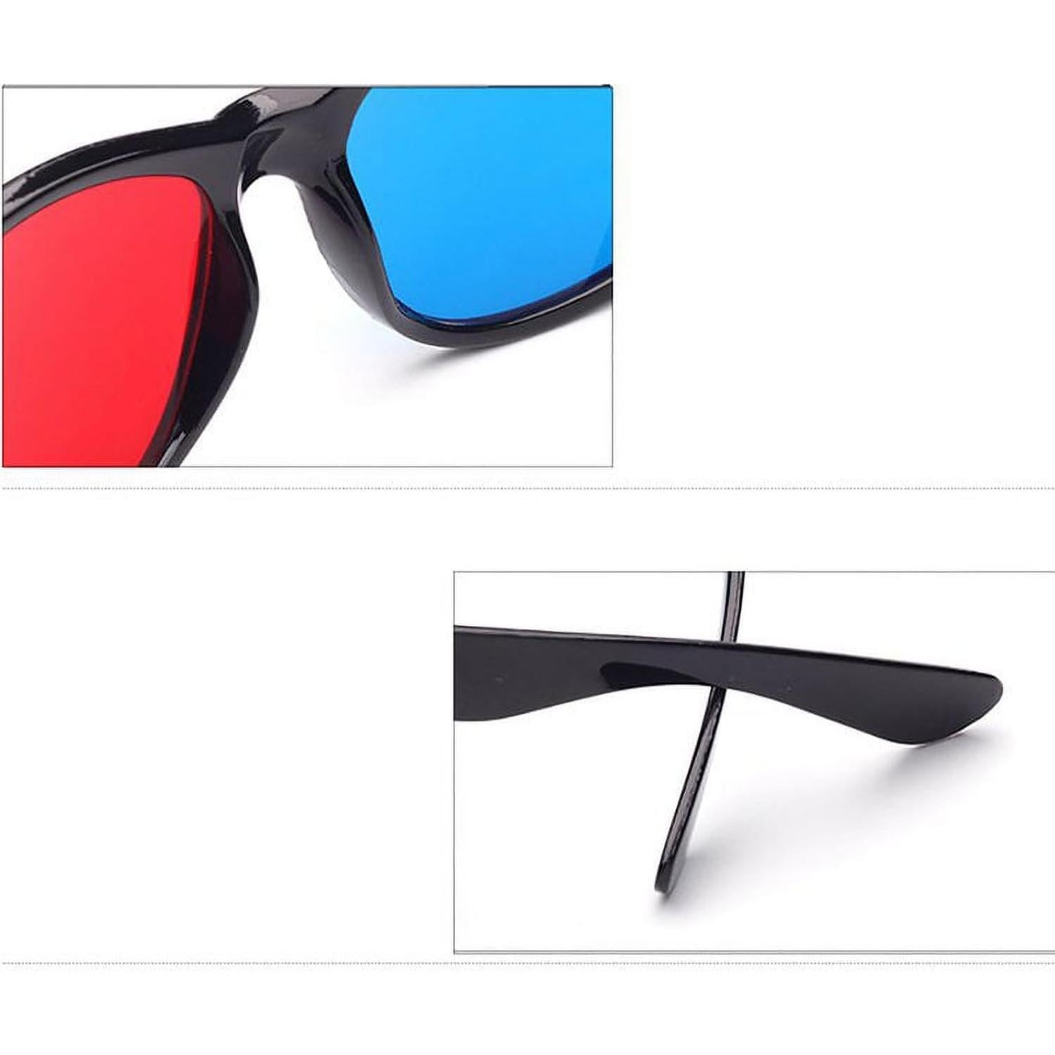 Gafas 3D Universales Calsgkspray Rojas y Azules 2 Pcs