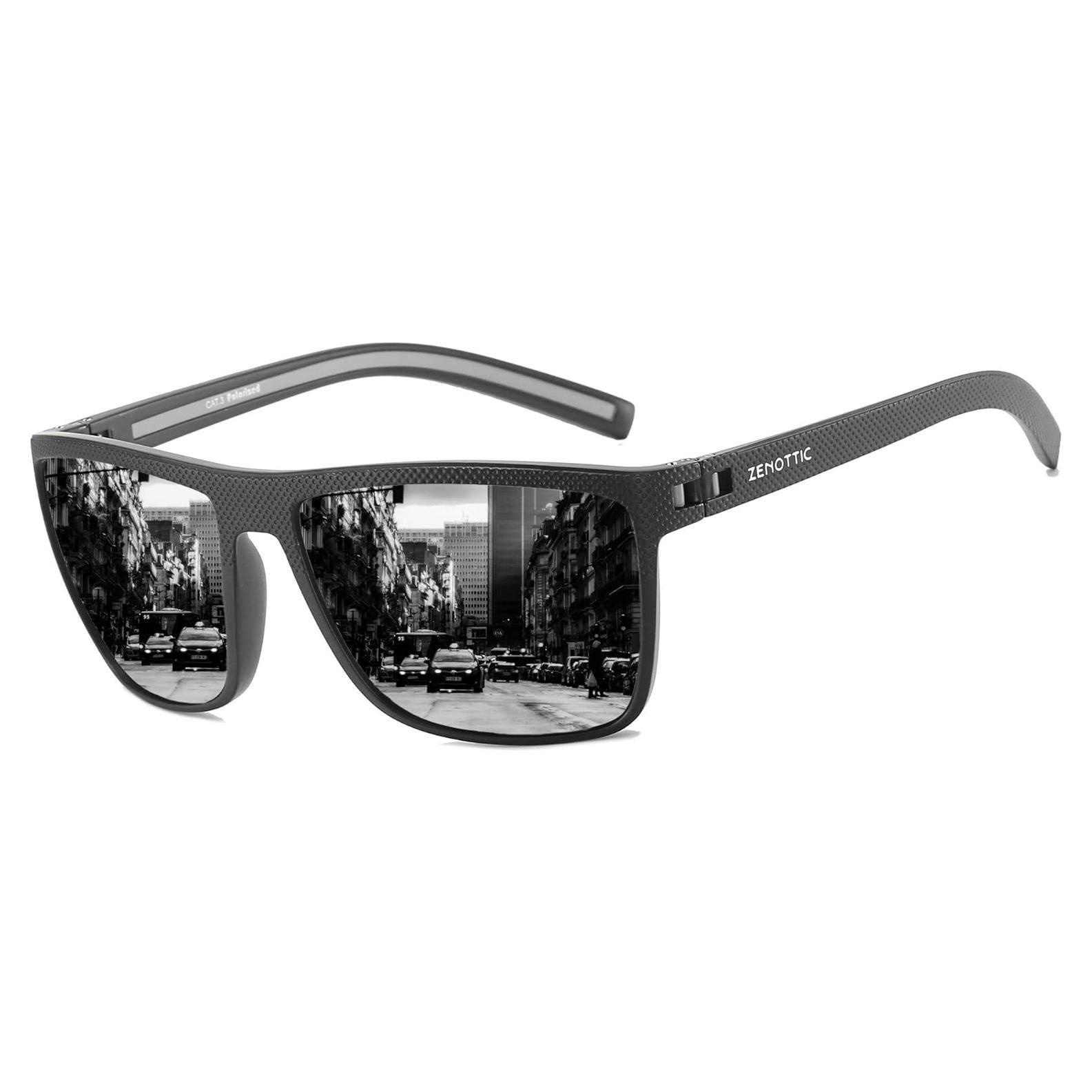 Gafas de sol ZENOTTIC para hombres con marco TR90 UV400