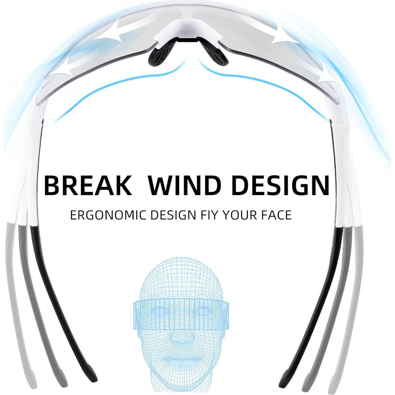 Gafas de sol fotocromáticas ROCKBROS UV400 para ciclismo