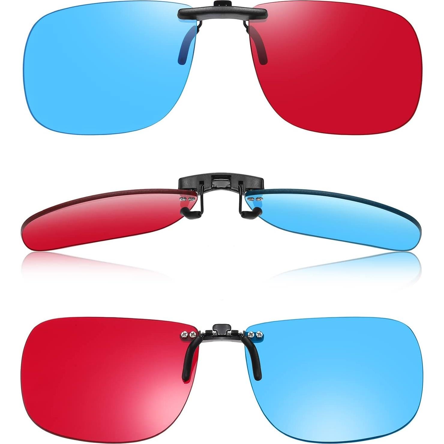 Gafas 3D Anaglifo Clip On AoHeng AH-019 Ligeras y Claras