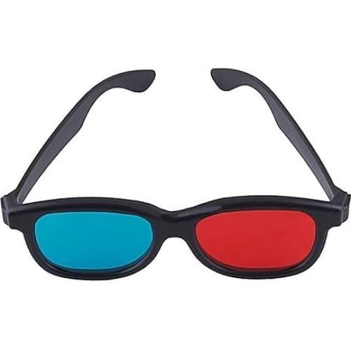 Gafas 3D Labriciyon Rojas y Azules Universales 3D