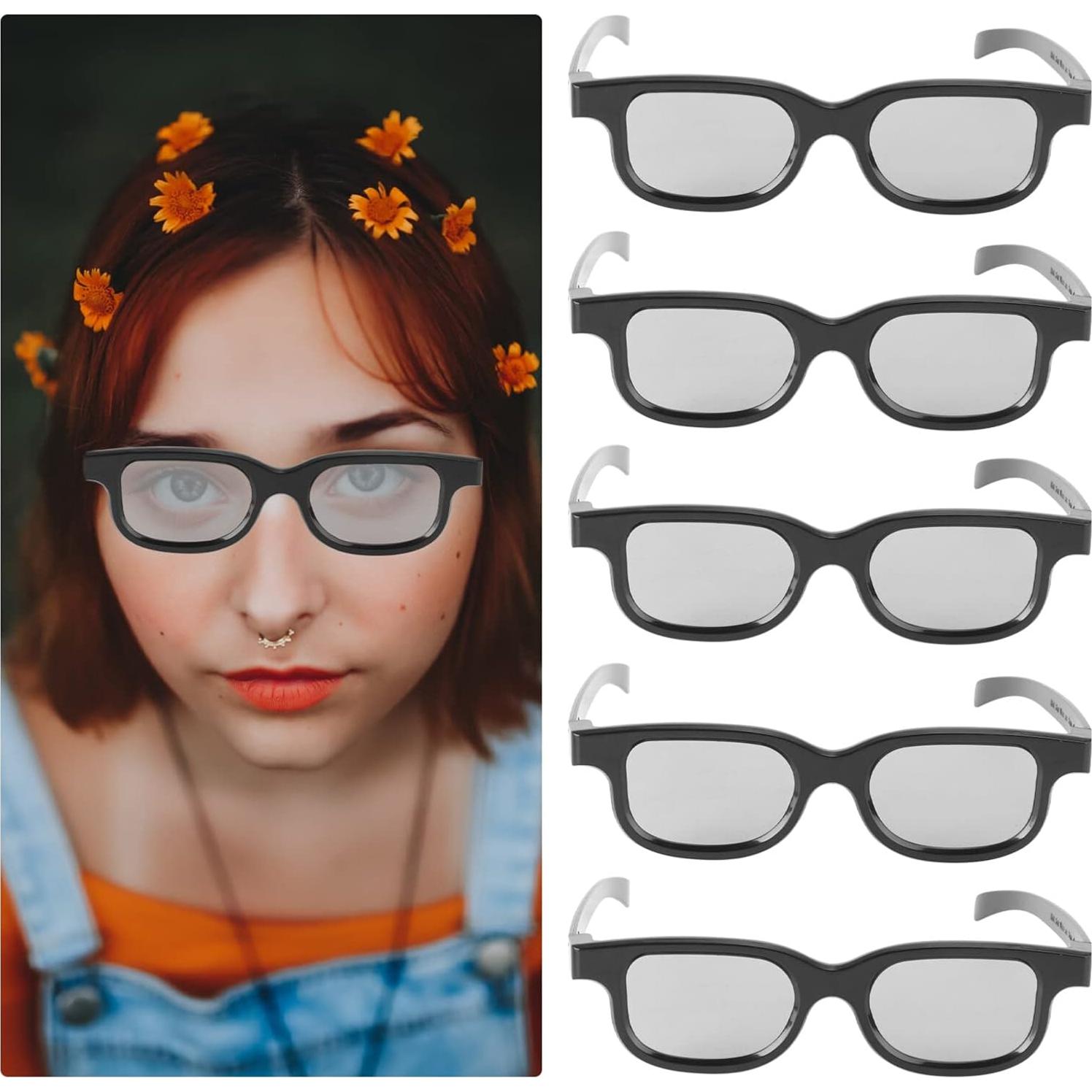 Gafas 3D SUPVOX Ultra-Ligeras Polarizadas - Marco Negro