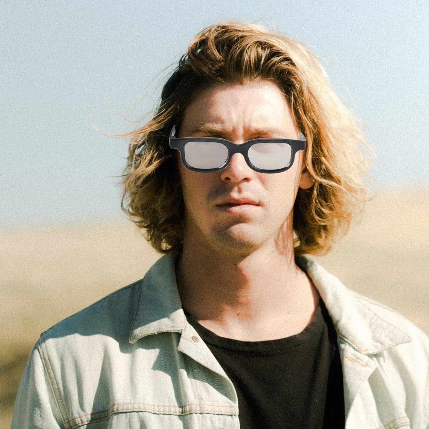 Gafas 3D SUPVOX Ultra-Ligeras Polarizadas - Marco Negro