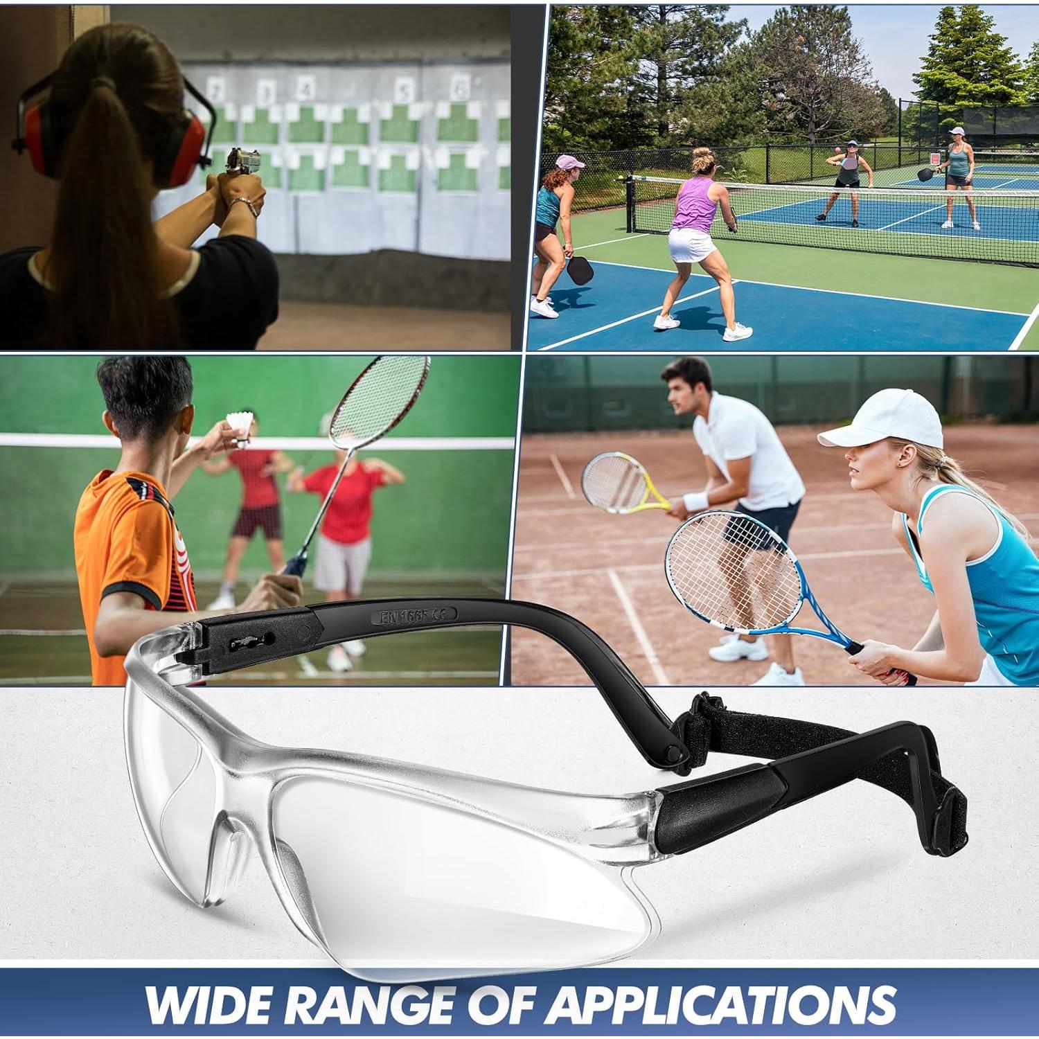 Gafas Deportivas Fiada 3 Piezas Antivaho Multi-Deporte