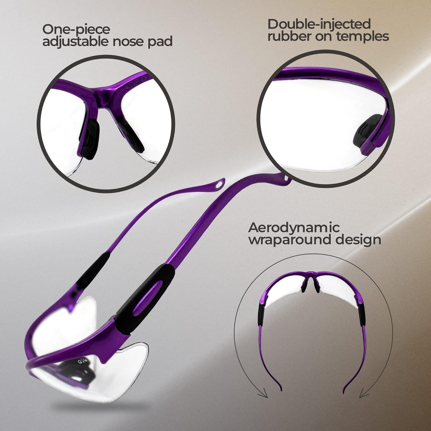 Gafas de seguridad Global Vision Cougar Lentes Transparentes