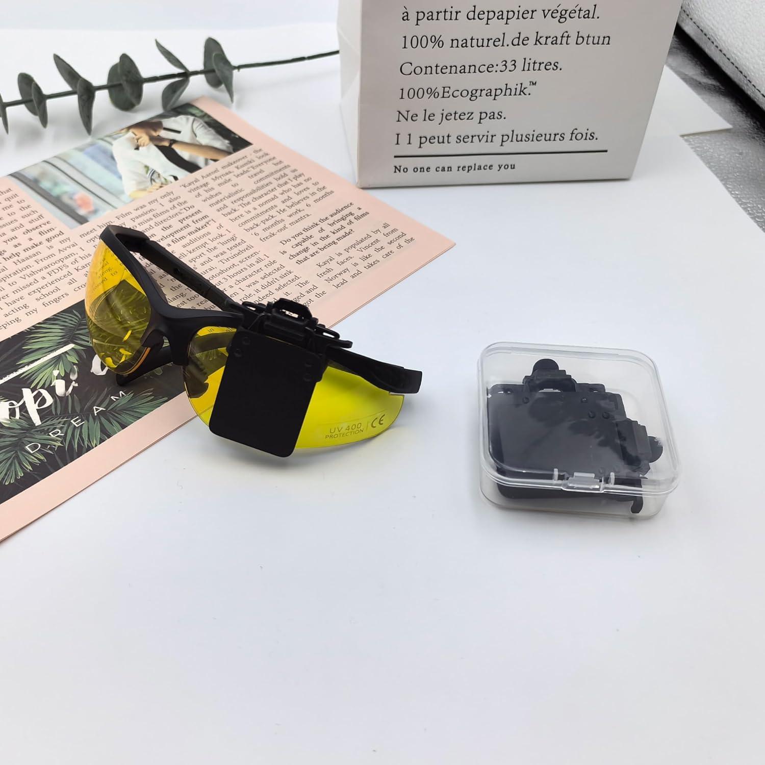 Gafas de Tiro Estándar JSHYGOUP con Clip Oclusor - 2 Piezas