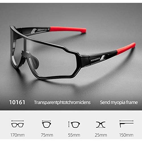 Gafas de sol fotocromáticas ROCKBROS UV400 para ciclismo
