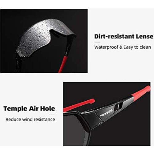 Gafas de sol fotocromáticas ROCKBROS UV400 para ciclismo