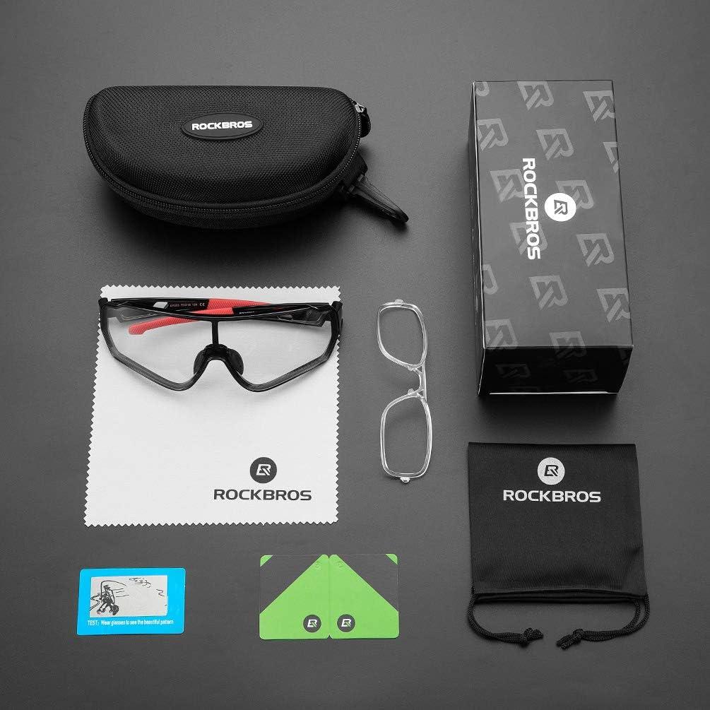 Gafas de sol fotocromáticas ROCKBROS UV400 para ciclismo