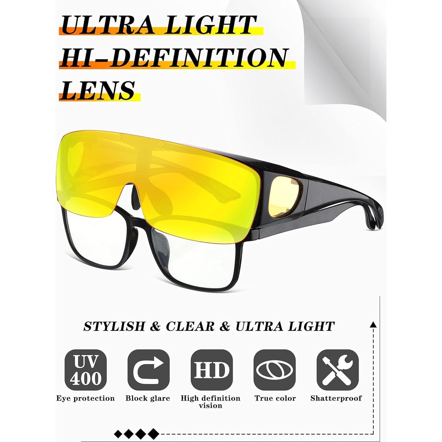 Gafas de sol deportivas TAC para usar sobre gafas