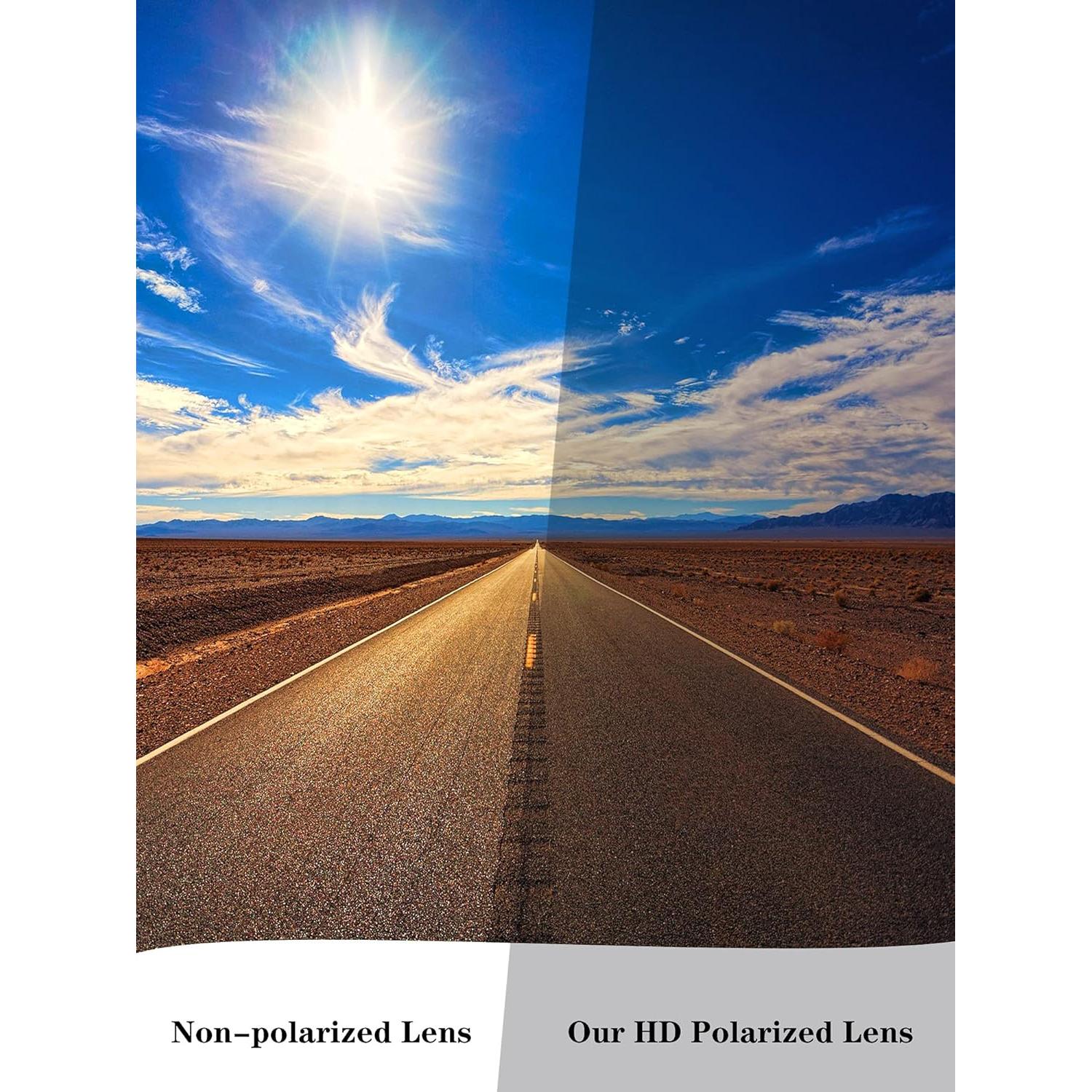 Gafas de sol deportivas TAC para usar sobre gafas