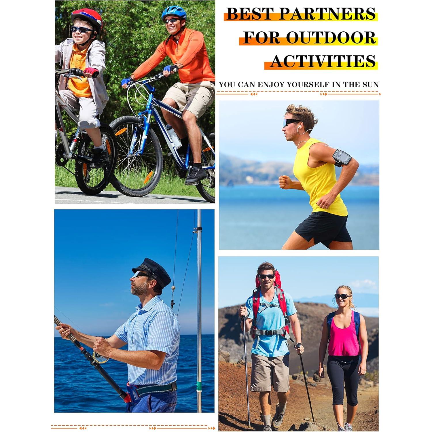 Gafas de sol deportivas TAC para usar sobre gafas