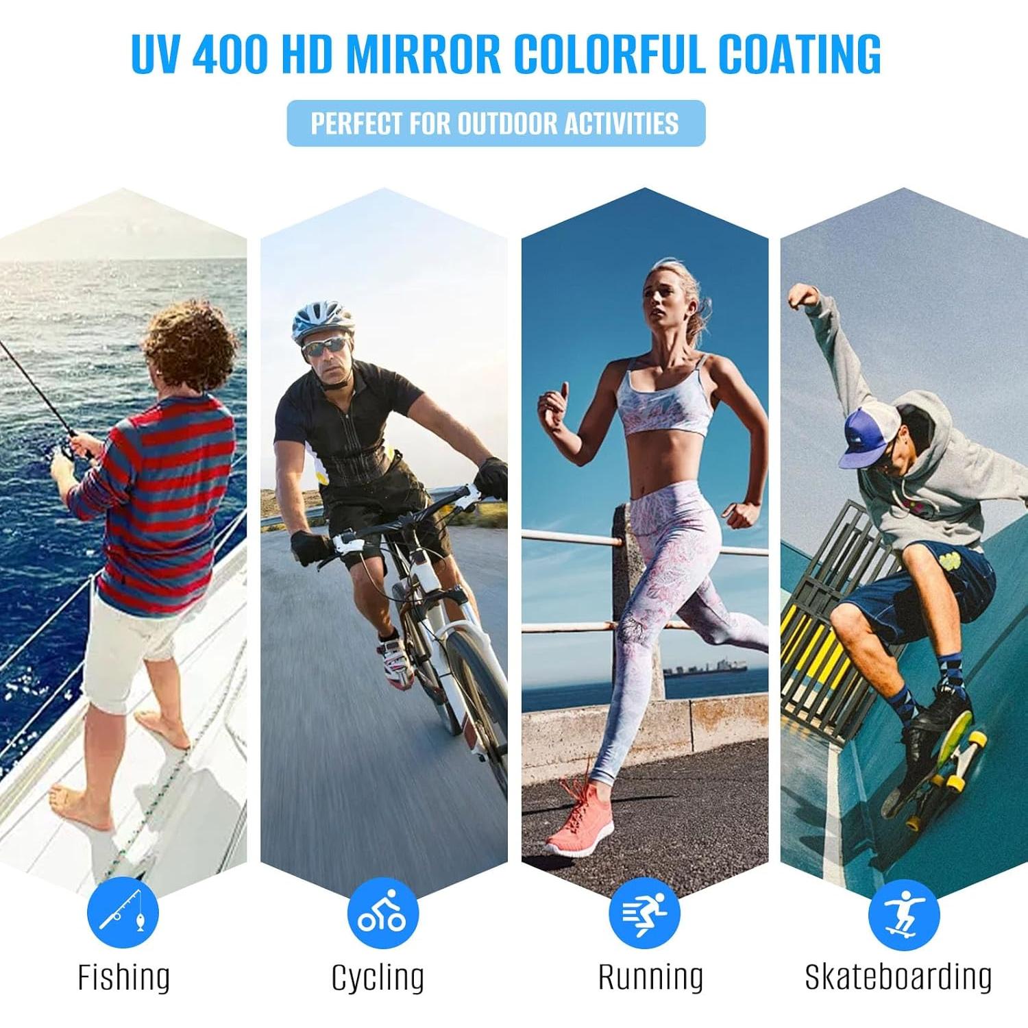 Gafas de Ciclismo Douide Sungla0706 UV400 Unisex