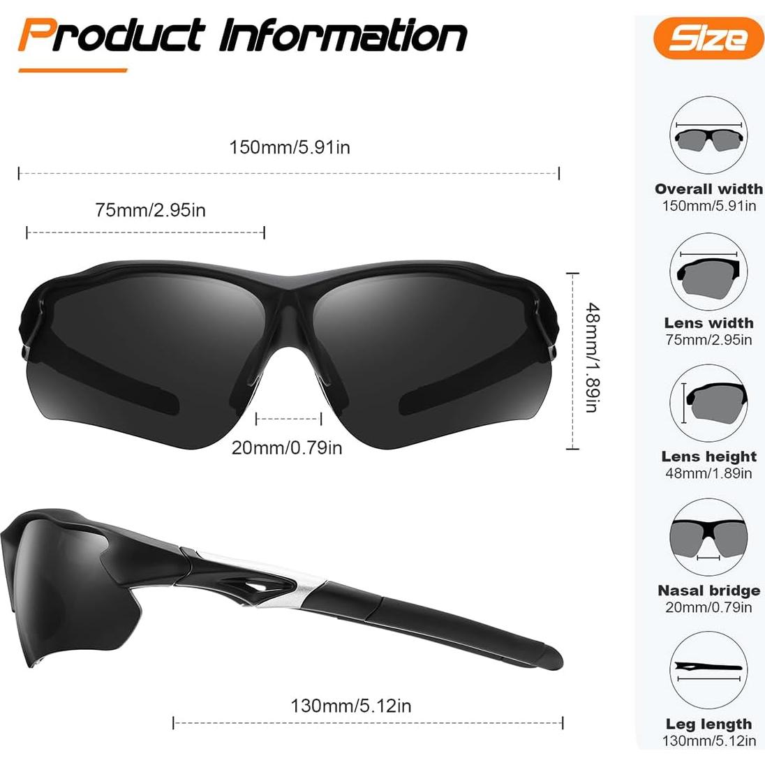 Gafas de sol FAGUMA polarizadas UV400 para deportes