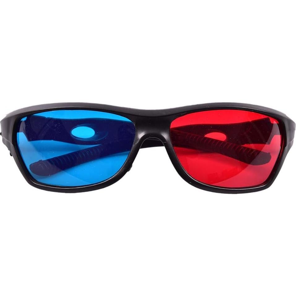 Paquete de 2 Gafas 3D VizGiz Rojo y Cian para Películas
