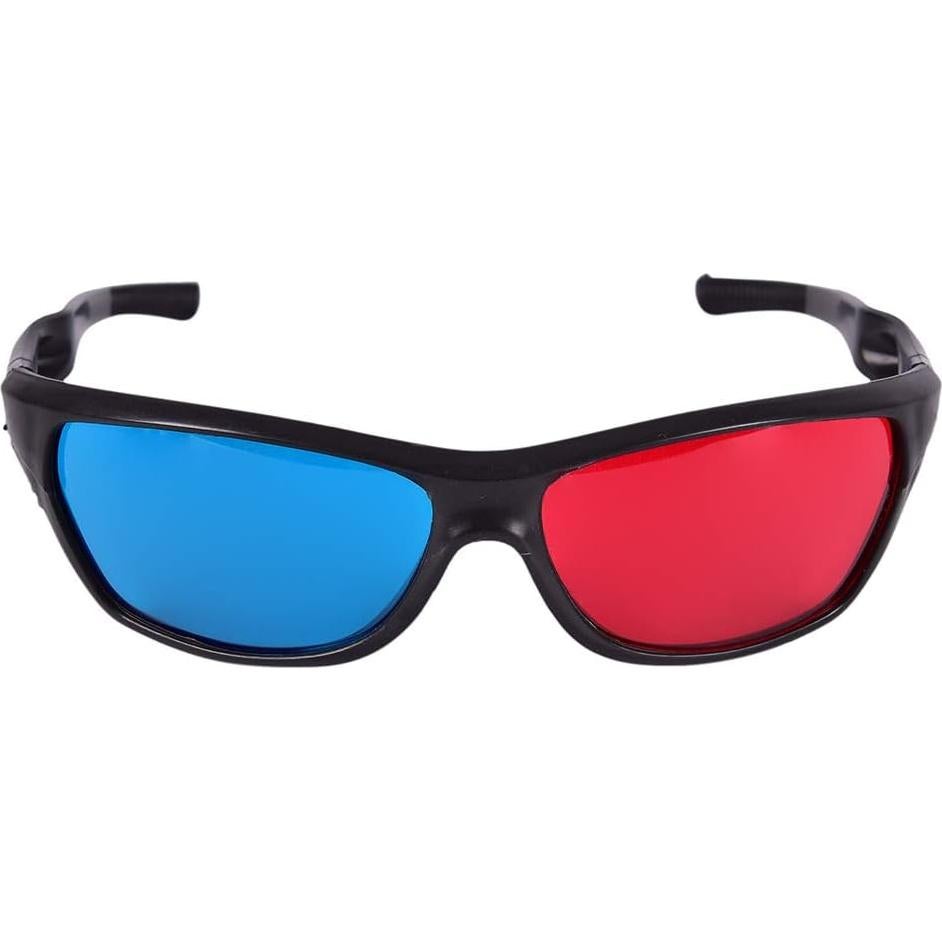 Paquete de 2 Gafas 3D VizGiz Rojo y Cian para Películas