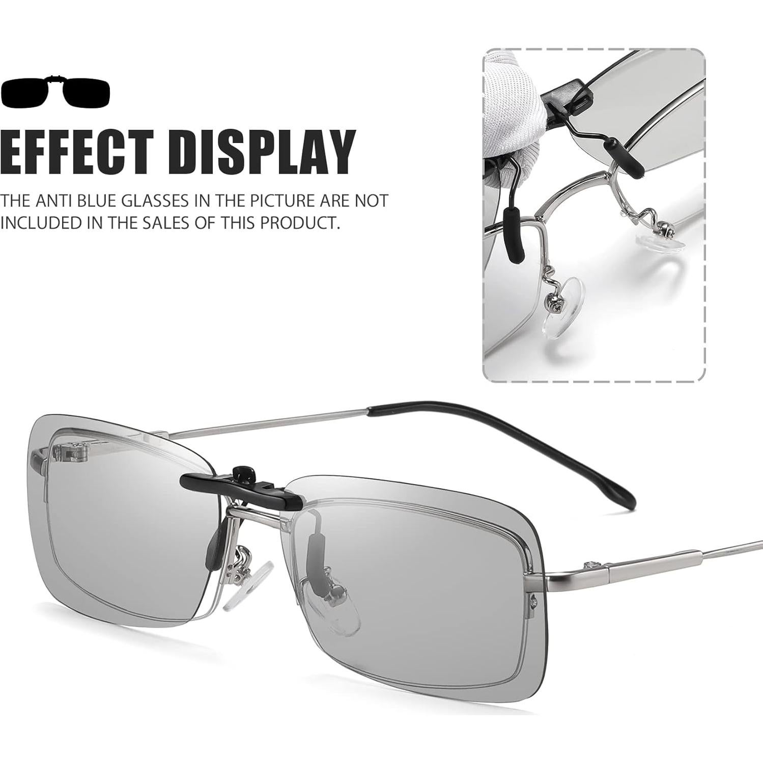 Gafas 3D Clip AoHeng RealD IMAX 2 Paquetes Ligeras