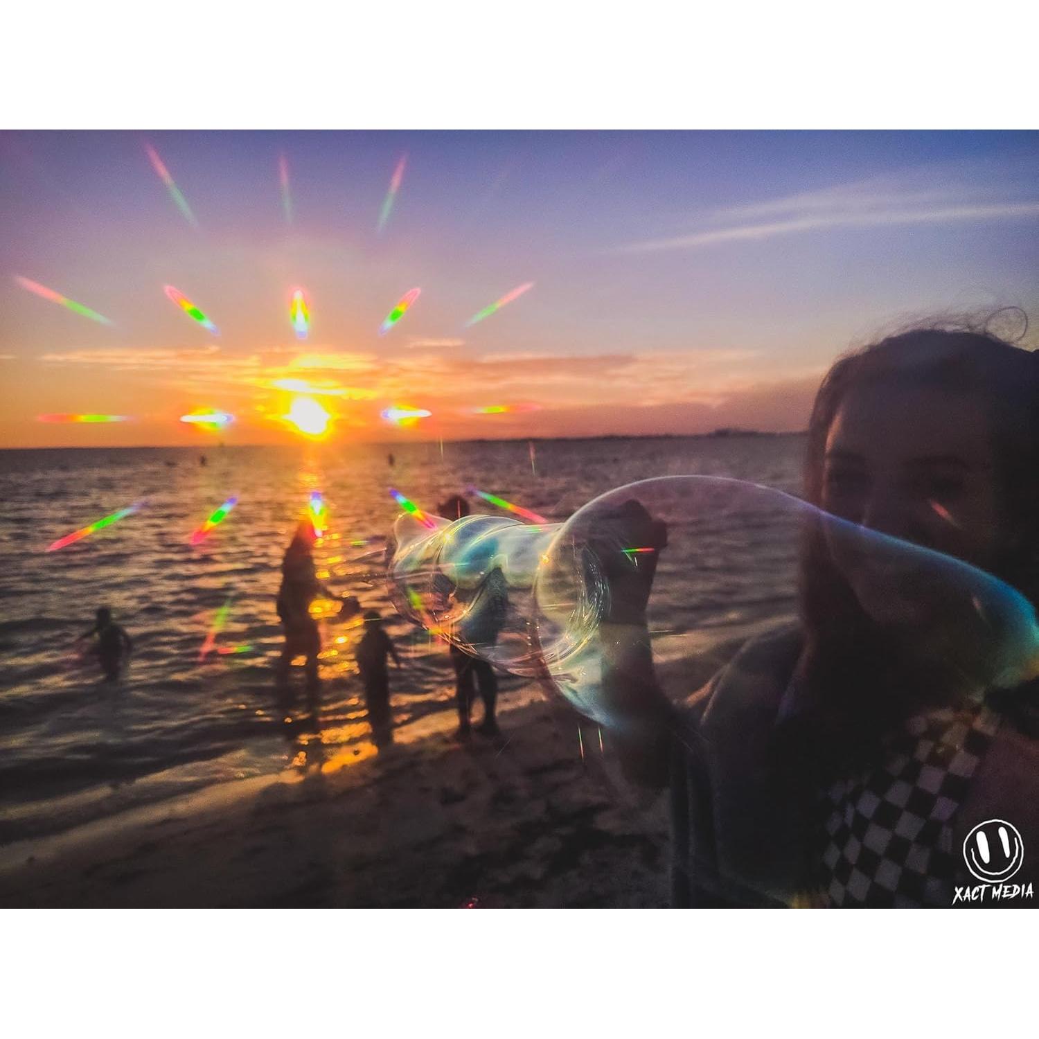 Gafas de Difracción GloFX Ultimate - Negro Mate - Prisma 3D