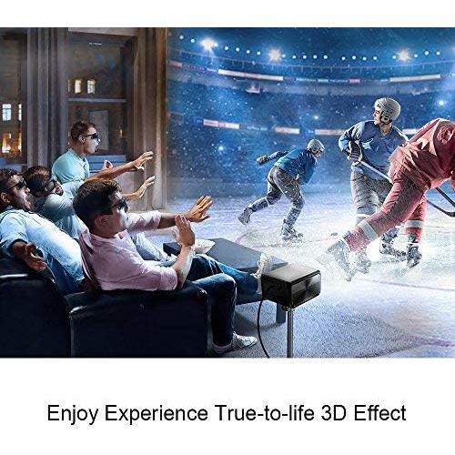 Gafas 3D JMGO recargables DLP-Link 40h ligeras 26g