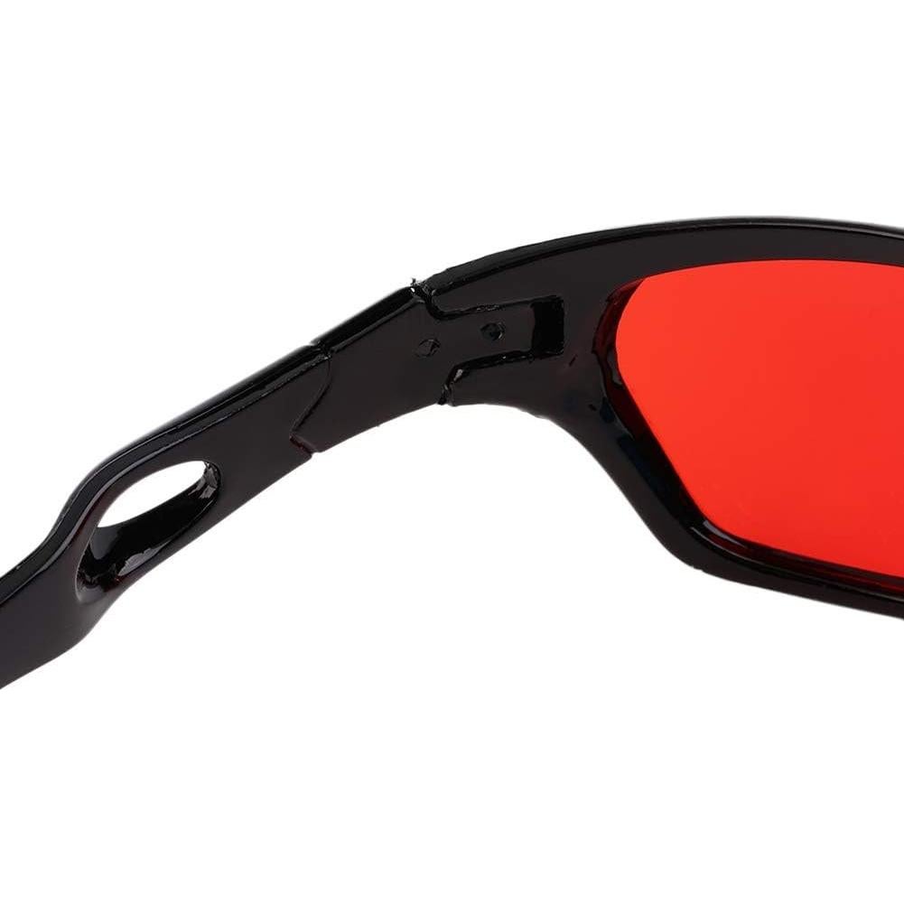 Gafas 3D Anaglifo Calsgkspray Adulto Marco Negro Rojo Azul