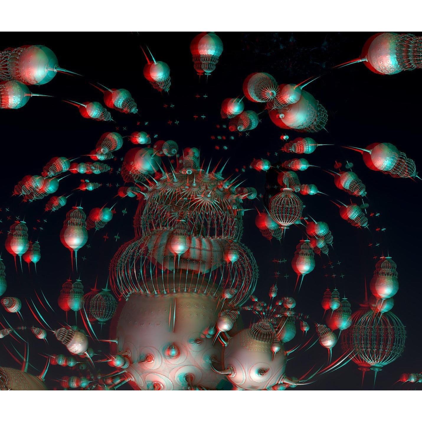 Gafas 3D EasiLife - 10 Pares Anaglifo Rojo y Cian