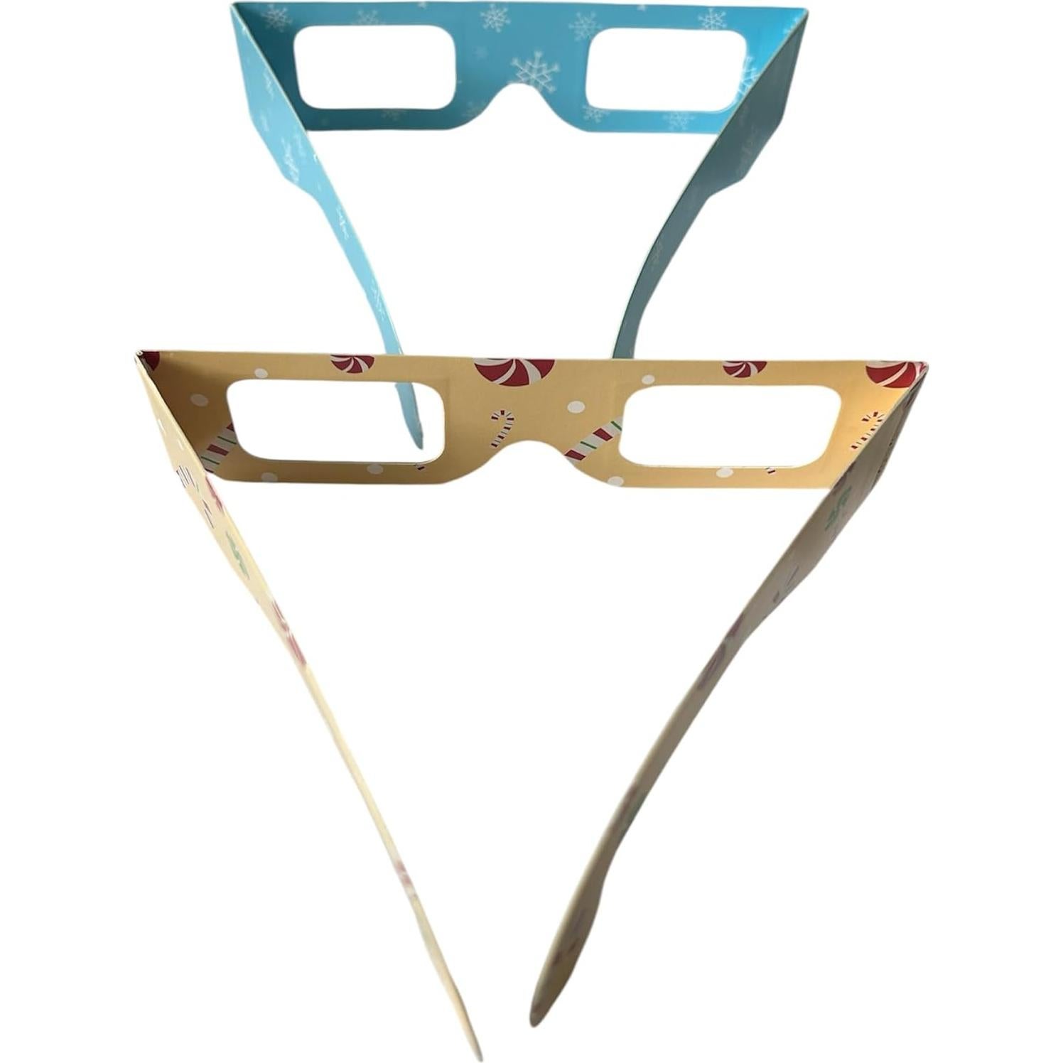 Gafas 3D Navidad - Paquete 6 Diseños Únicos