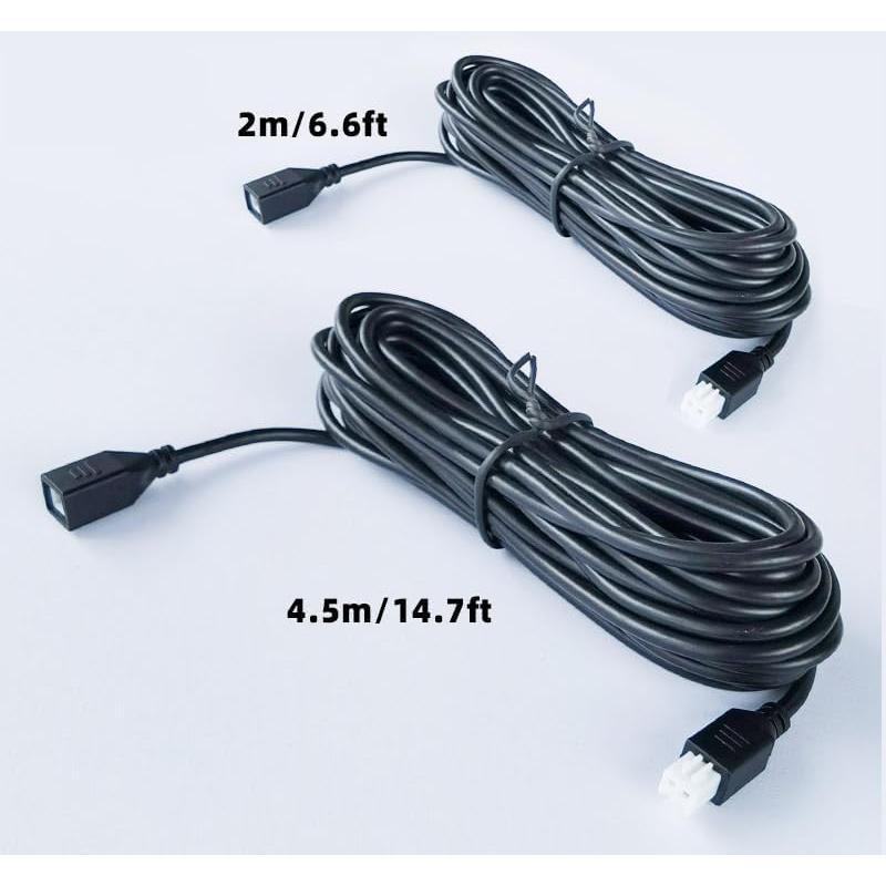 Cable de Extensión para Sensores Parktronic 2 Pcs 4.48m 2 Pines