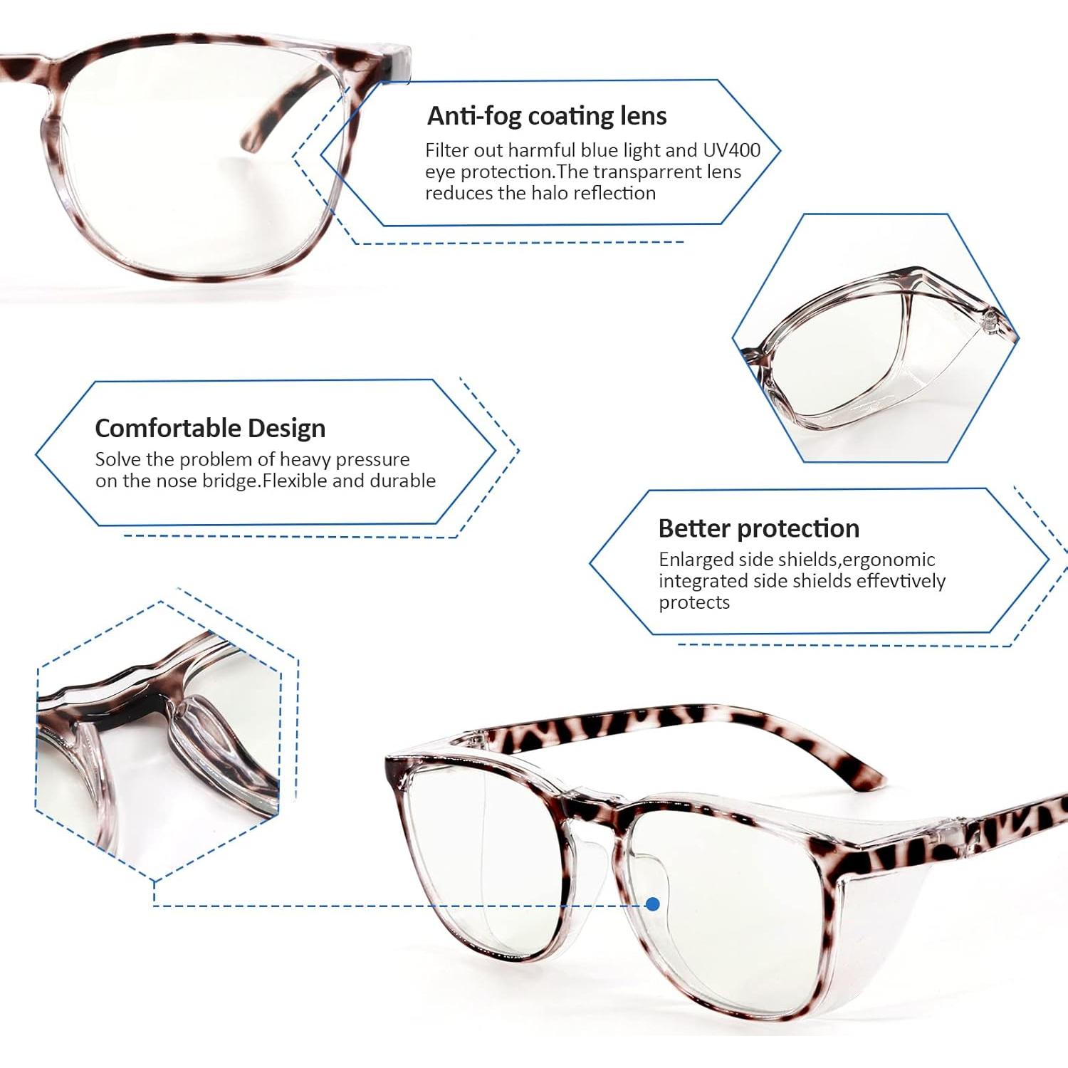 Gafas de Seguridad Outray Antivaho y Luz Azul Transparentes