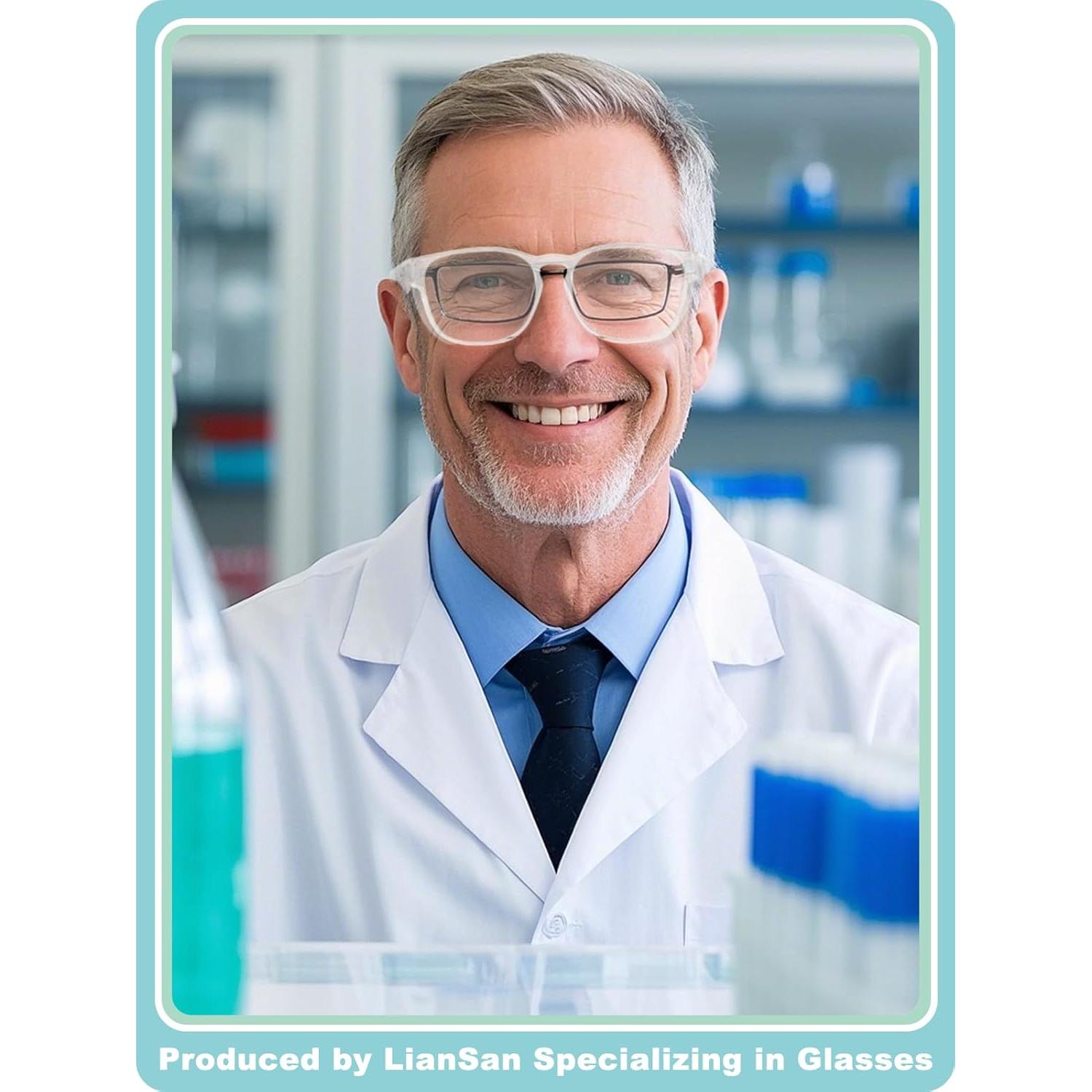 Gafas de Seguridad LianSan Antivaho para Lentes Graduadas