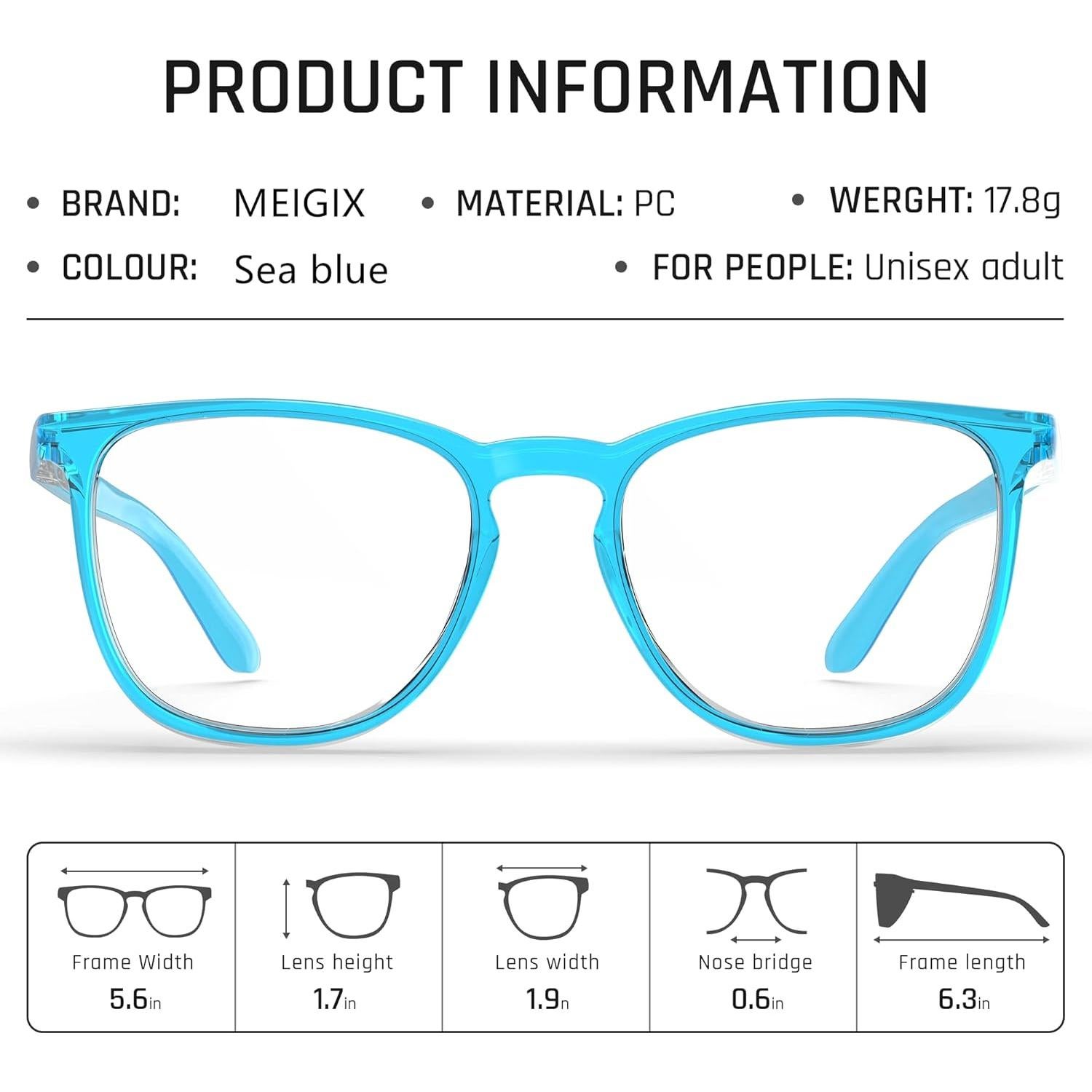 Gafas de Seguridad Anti-Vaho Azul Marino - Ligeras y Modernas