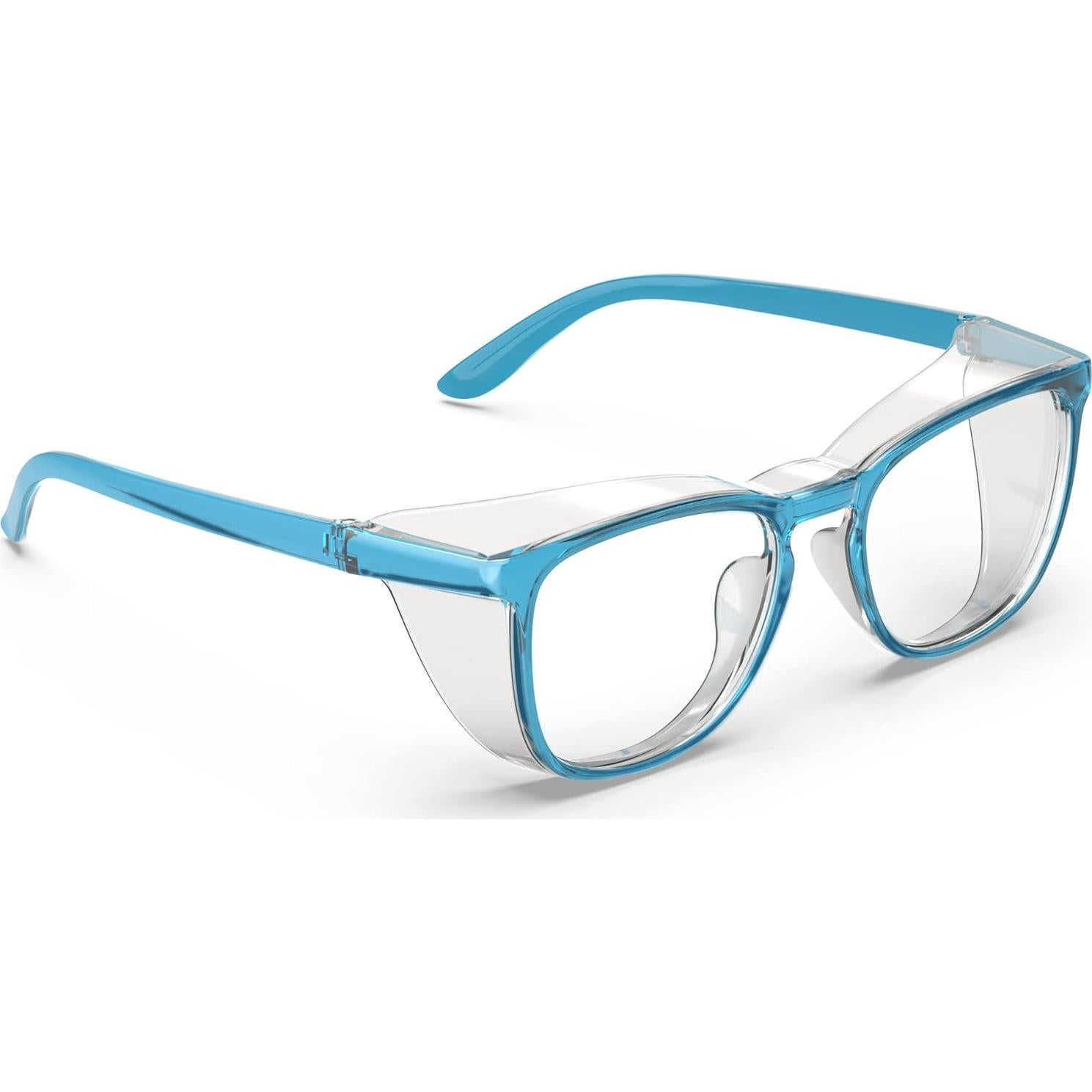 Gafas de Seguridad Anti-Vaho Azul Marino - Ligeras y Modernas