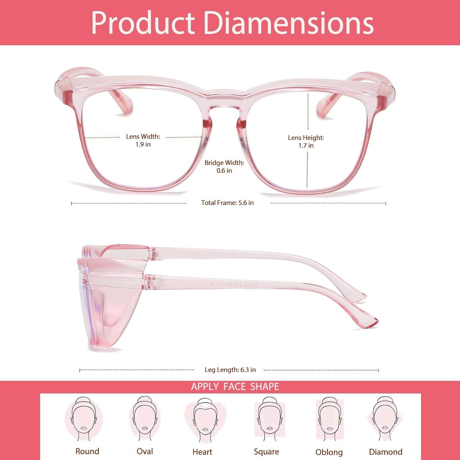 Gafas de Seguridad Feaglo Antiempañantes con Protección UV