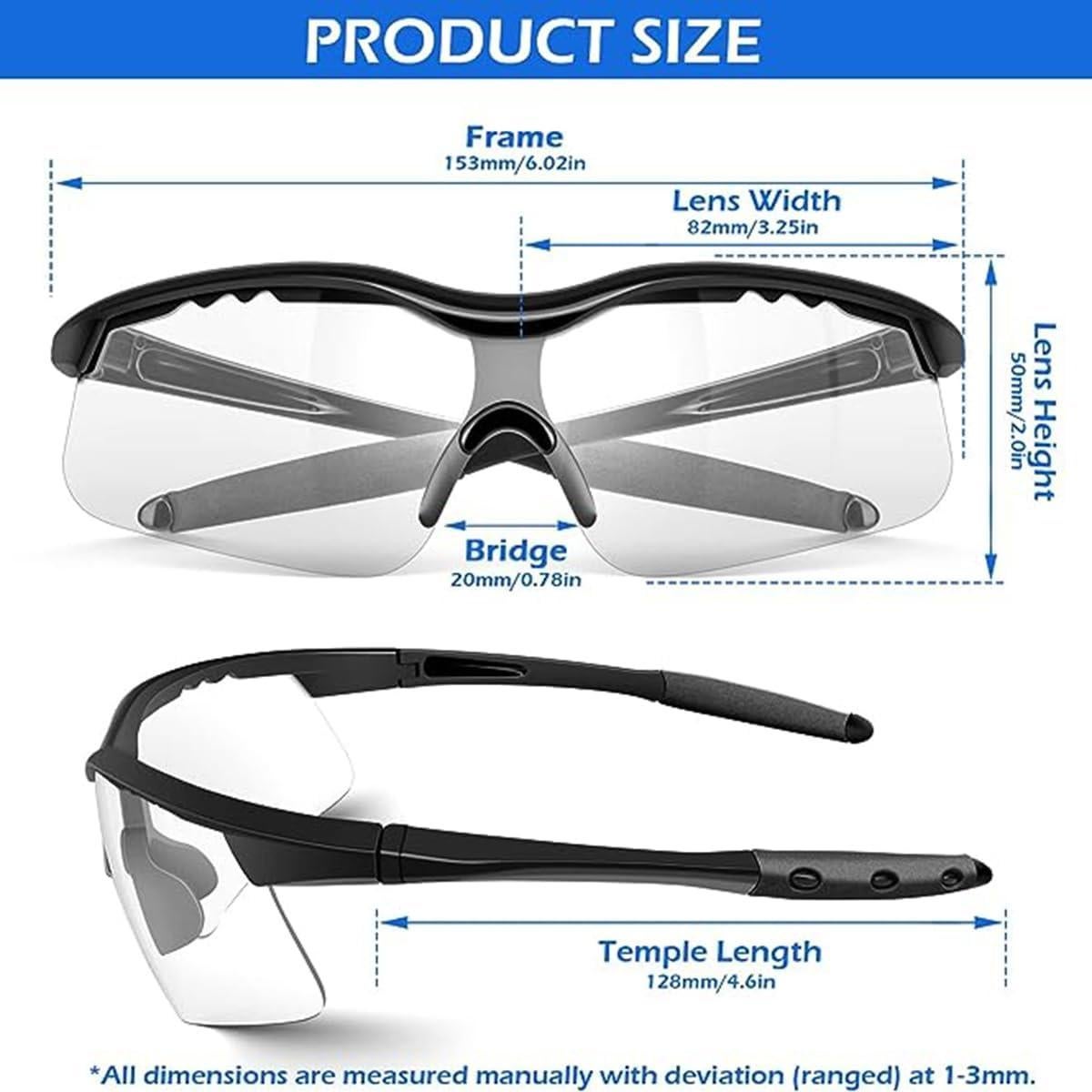 Gafas de Seguridad Anti-Rasguños Marca XYZ Modelo Humo