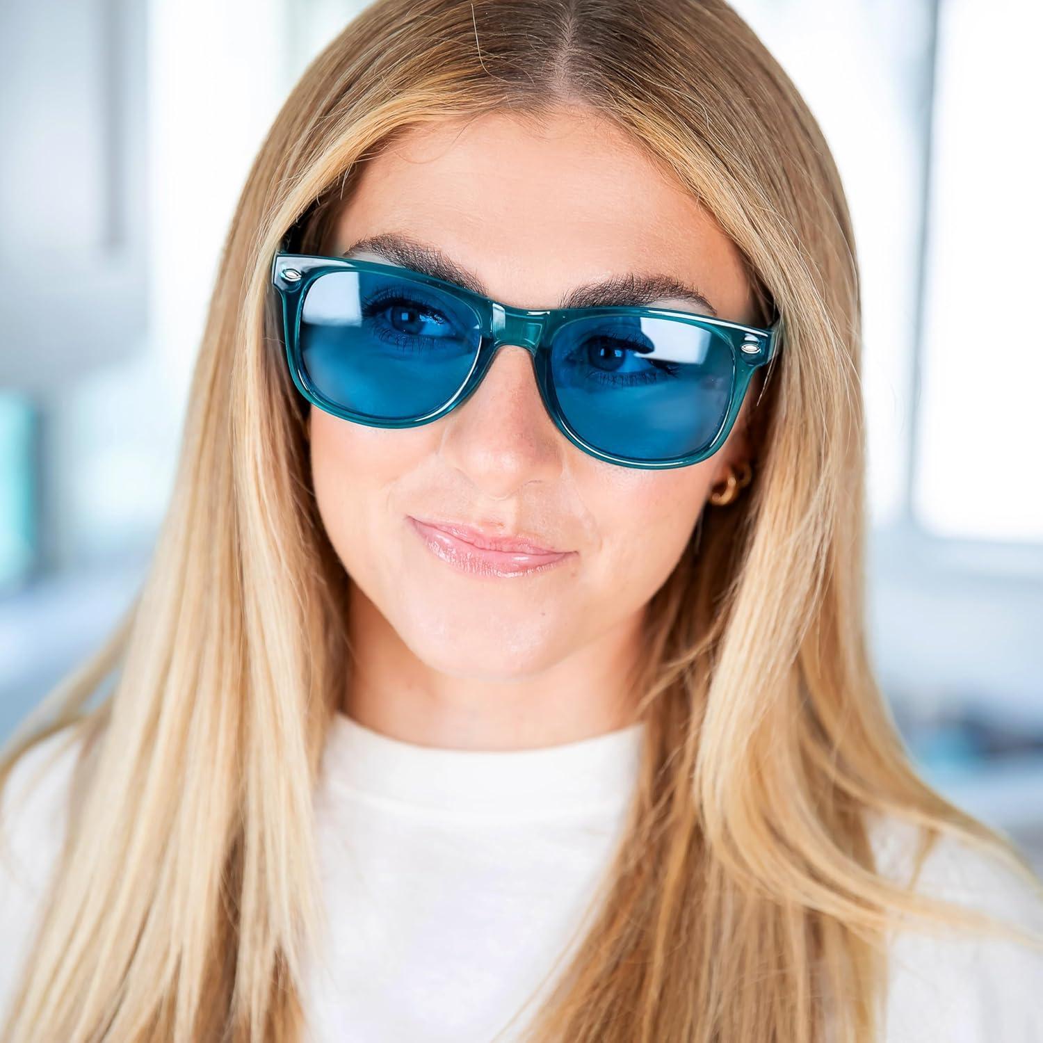 Paquete de 10 Gafas de Terapia de Color Silimojay - Cromoterapia