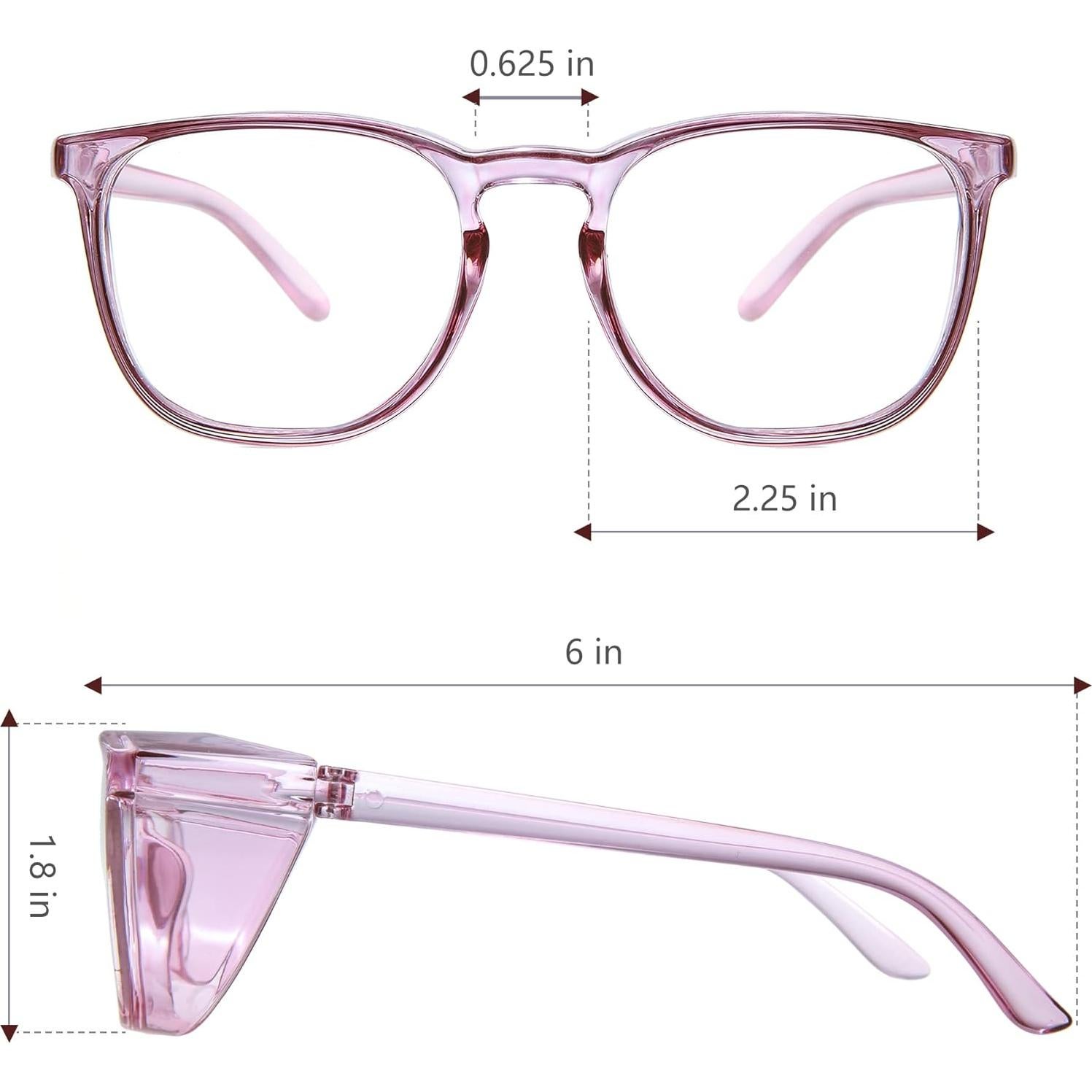Gafas de seguridad JOOHOO UV400 antiempañantes para mujeres