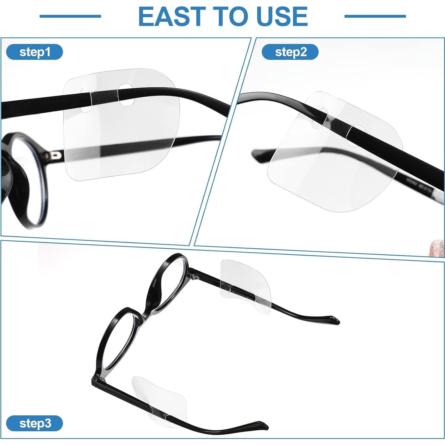 Gafas de Seguridad Oudain con Protectores Laterales 60 Pzas